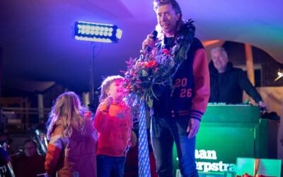 Huldiging Jorrit Bergsma Oldeboorn