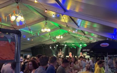 Noodweer tijdens dorpsfeest Hommerts